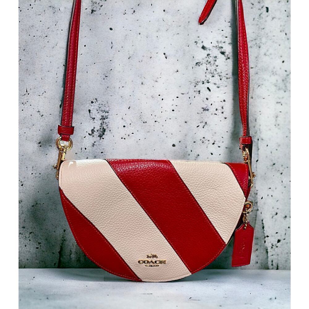 Coach C1429 Ellen Pebble Leather Crossbody Bag - Picture 3 of 12
